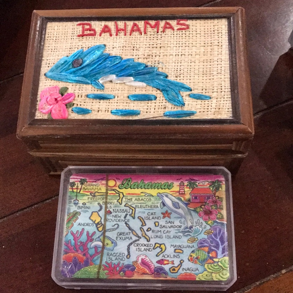 From Bahamas brand new playing card